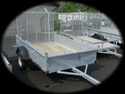 Excalibur - 5 X 8 Utility box trailer - galvanized or painted