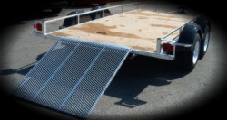 Double 2 place ATV tilt trailer - Excalibur Toronto GTA Ontario Canada