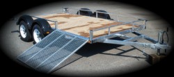 Double 2 place ATV tilt trailer - Excalibur Toronto GTA Ontario Canada