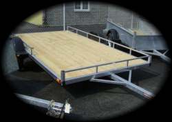 Double 2 place ATV tilt trailer - Excalibur Toronto GTA Ontario Canada