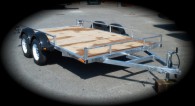 Double 2 place ATV tilt trailer - Excalibur Toronto GTA Ontario Canada