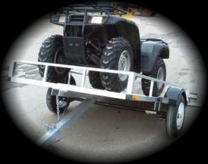 Single ATV tilt trailer - Excalibur Toronto GTA Ontario Canada