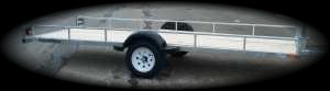 Double 2 place ATV tilt trailer - Excalibur Toronto GTA Ontario Canada