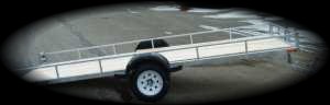 Double 2 place ATV tilt trailer - Excalibur Toronto GTA Ontario Canada