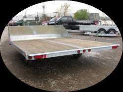 Excalibur Double Snowmobile Trailer - 10' galvanized