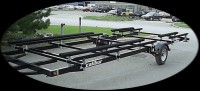 Excalibur Pontoon boat trailer - painted or galvanized - Ontario Canada