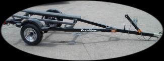 Excalibur Single personal watercraft, PWC, SeaDoo Trailer -  Painted or Galvanized - Ontario Canada