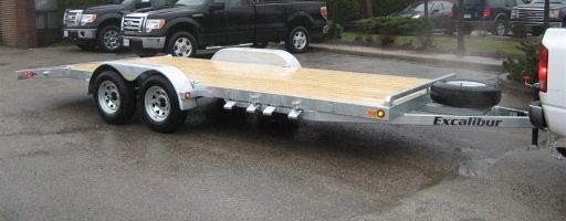 Excalibur Galvanized Car Hauler